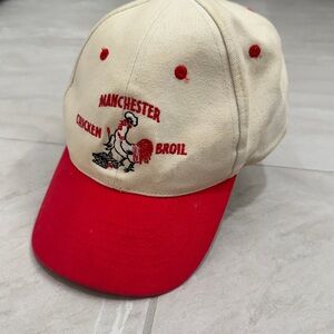 Anvil Manchester Chicken Broil Hat Adjustable Baseball Cap Chicken BBQ